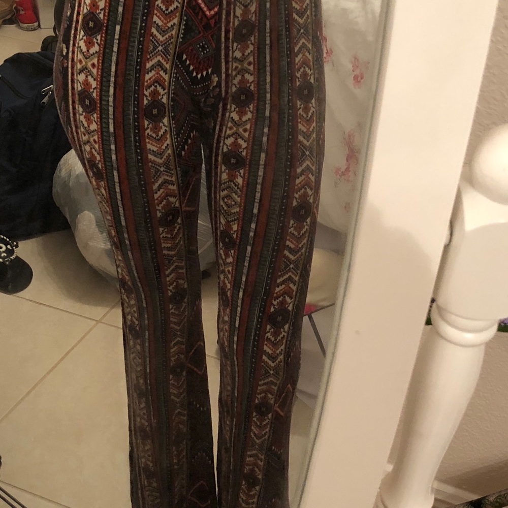 Pacsun tribal flare leggings